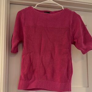 Ann Taylor Vibrant Pink Knit Sweater